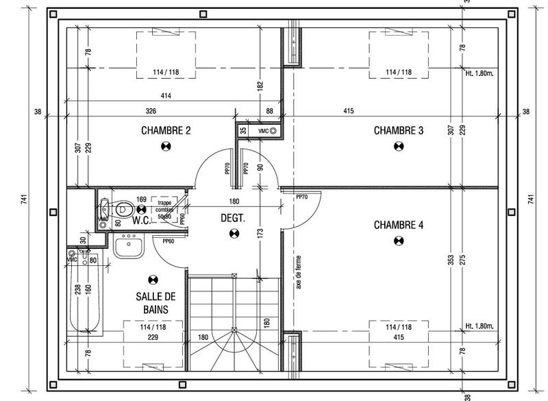 Maison - 91 m² - 5 pièces