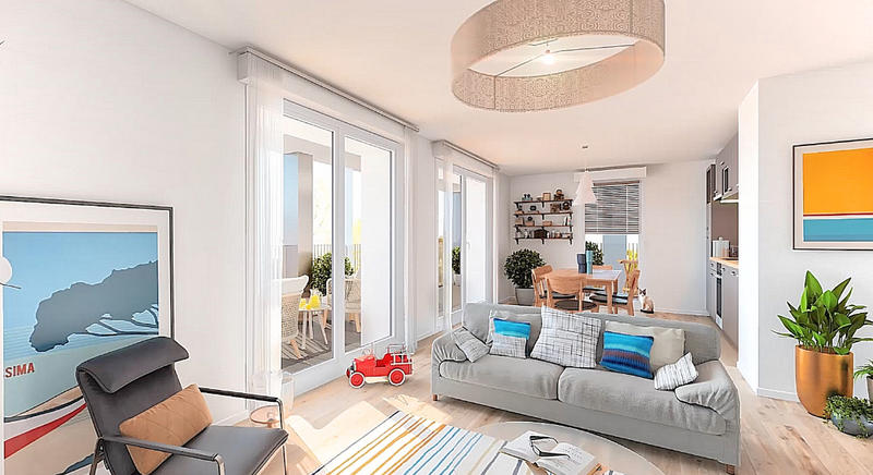 Appartement - 33 m² - 2 pièces