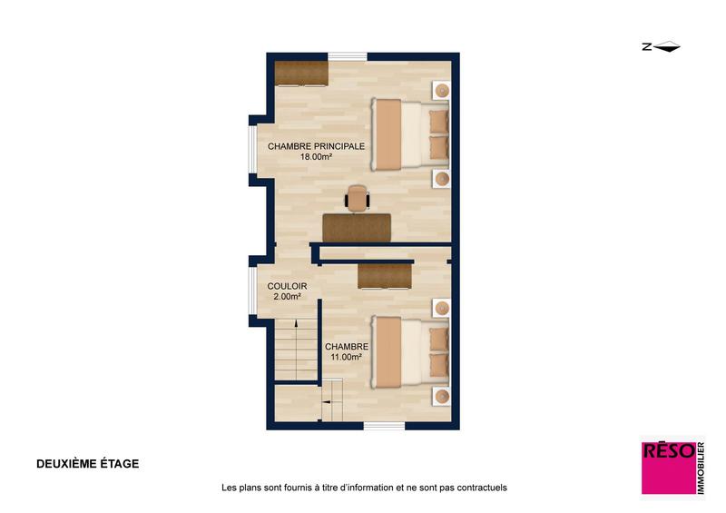 Maison ancienne - 128 m² - 5 pièces