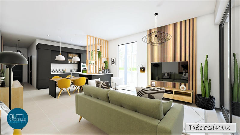 Appartement - 66 m² - 3 pièces