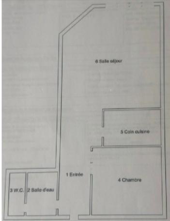 Appartement - 35 m² - 2 pièces