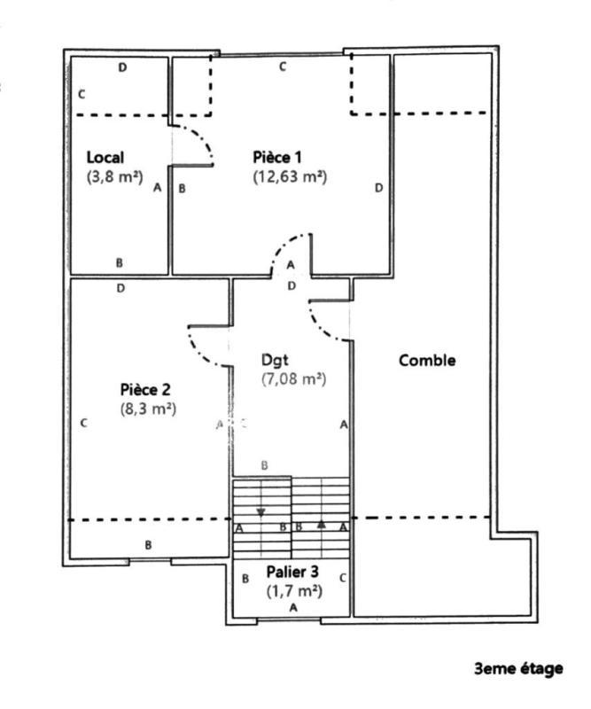 Immeuble - 159 m² - 8 pièces