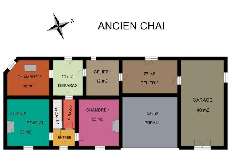 Maison - 120 m² - 3 pièces