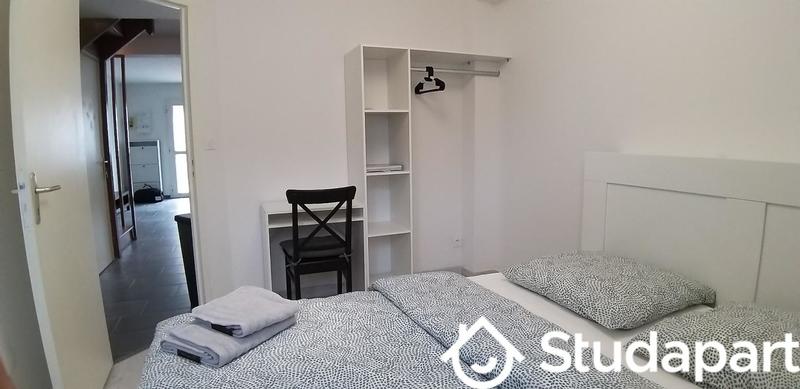 Chambre - 9 m² - 1 pièce