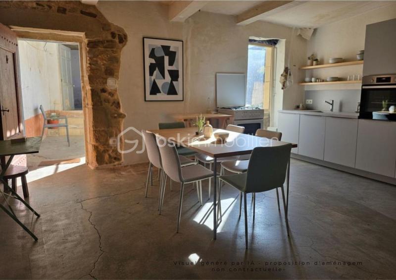 Maison en pierre - 78 m² - 4 pièces