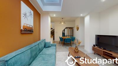 Chambre - 9 m² - 1 pièce