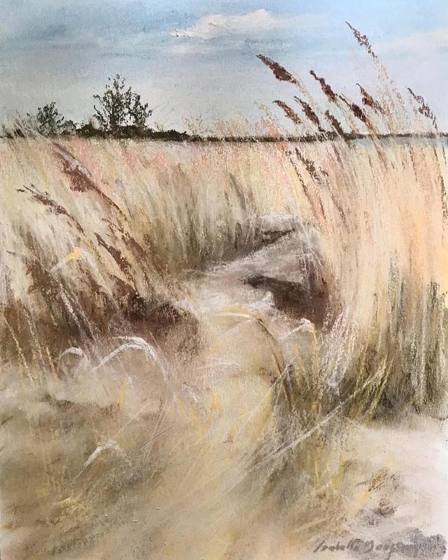 Exposition peintures au pastel sec par Isabelle Douzamy