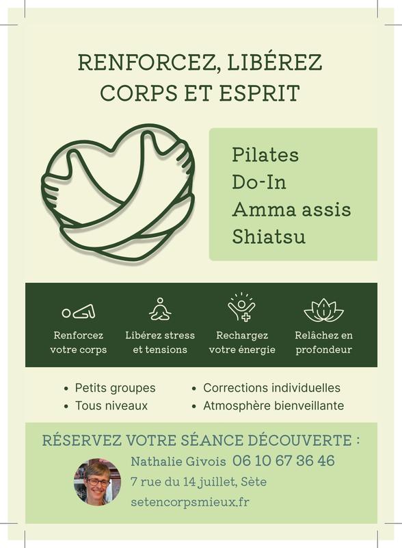 Cours : Pilates, Do In et Massage