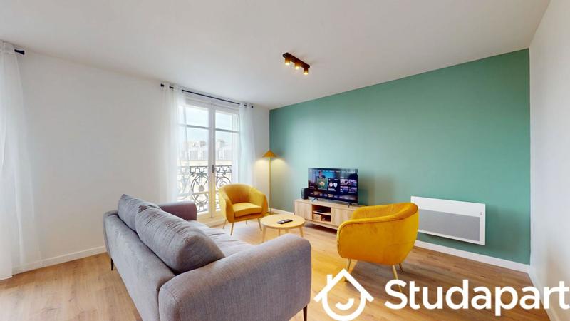 Chambre - 11 m² - 1 pièce