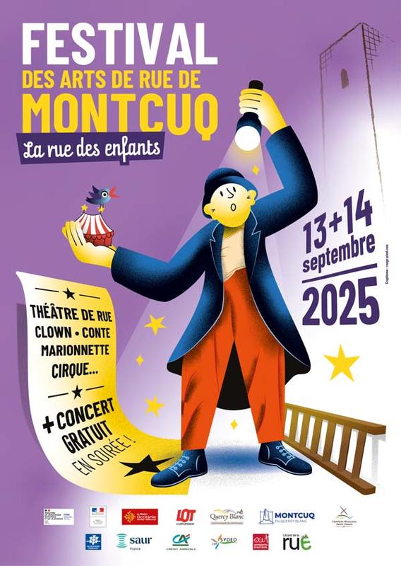 Festival &quot;La Rue des Enfants&quot; à Montcuq