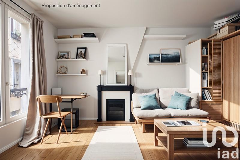 Appartement - 17 m² - 1 pièce