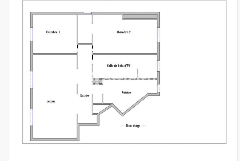 Appartement - 64 m² - 3 pièces