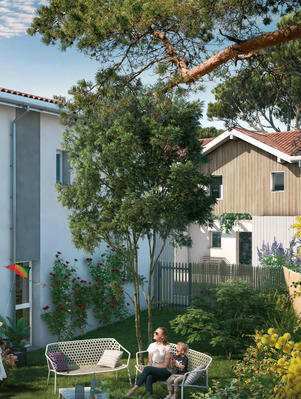 Maison de ville - 73 m² - 3 pièces