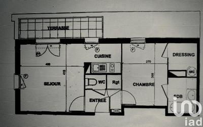 Appartement - 42 m² - 2 pièces