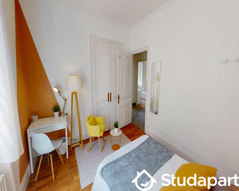 Chambre - 57 m² - 1 pièce