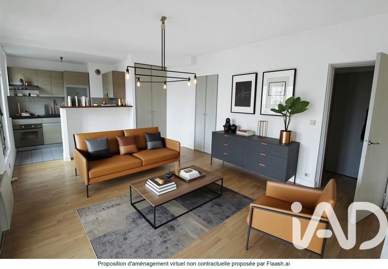 Appartement - 49 m² - 2 pièces