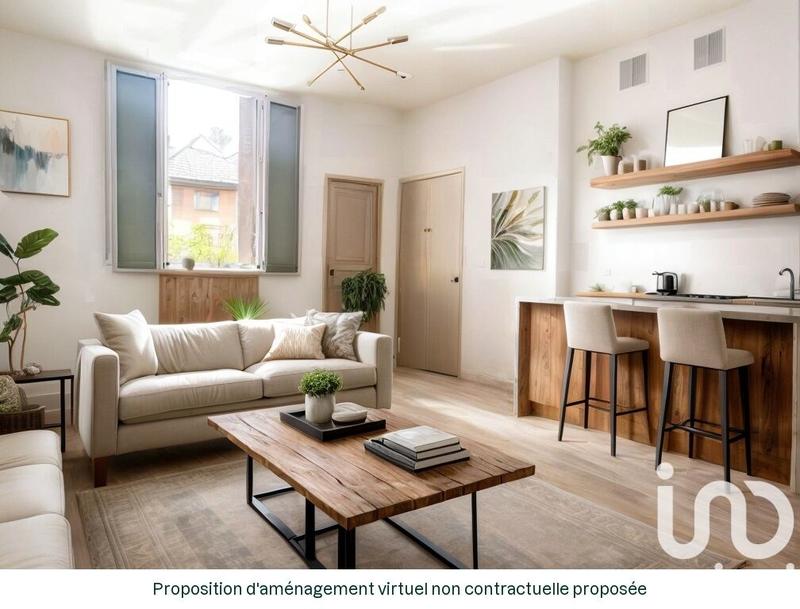 Appartement - 50 m² - 2 pièces