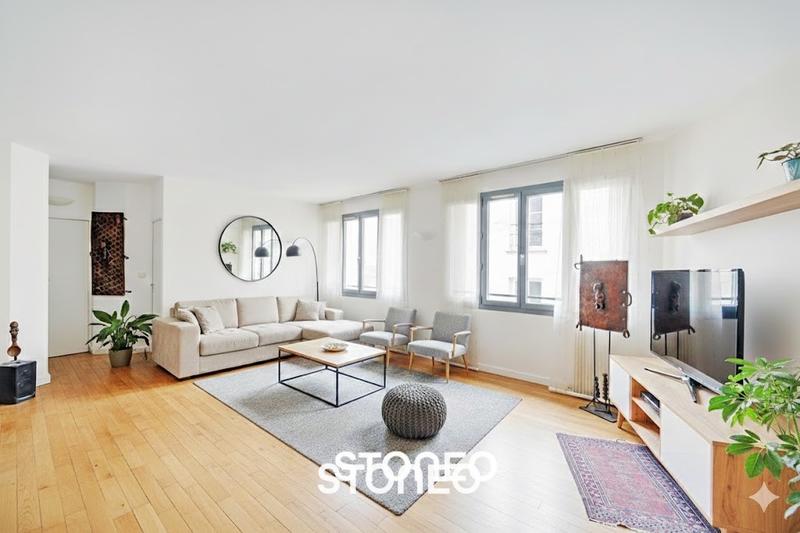 Appartement ancien - 68 m² - 3 pièces