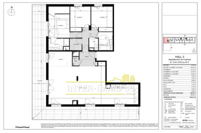 Appartement - 140 m² - 4 pièces