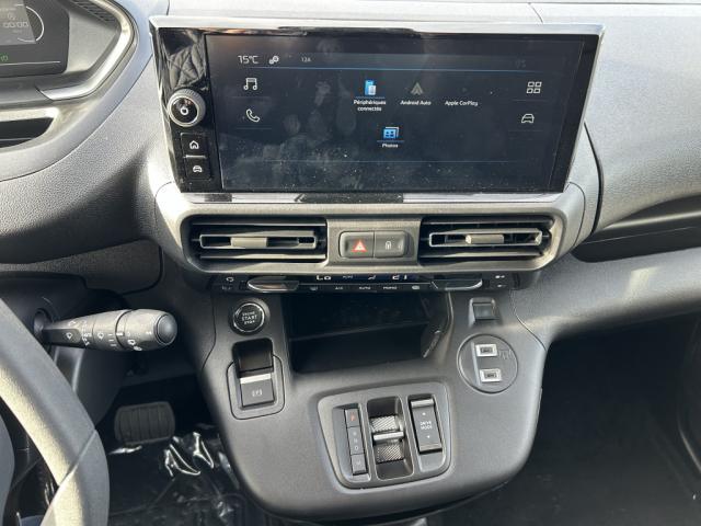 Peugeot Partner Fourgon 19 991,00 Ht - m 650 Kg Bluehdi 130 Eat8 3 Places Moduwork Camera Main Libre Berlingo Gris