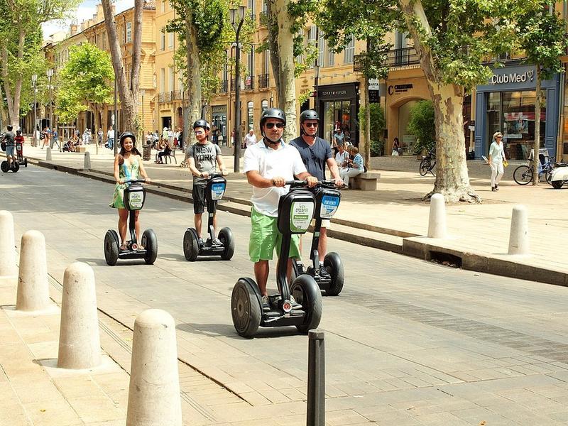 Découverte de la ville en Segway