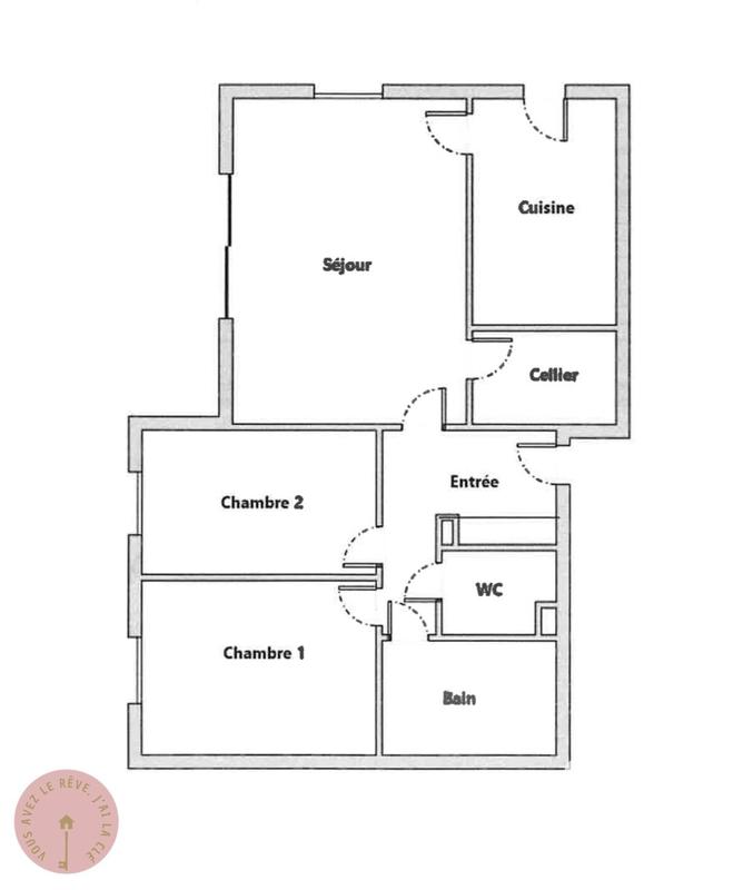 Appartement - 75 m² - 3 pièces