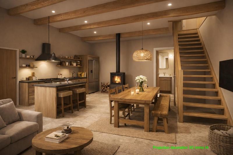 Grange - 72 m² - 2 pièces