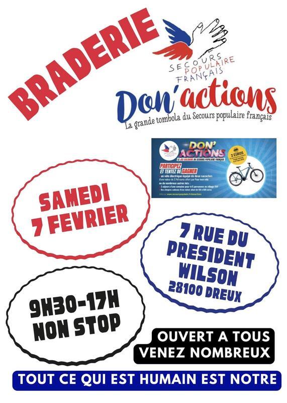 Braderie du secours populaire