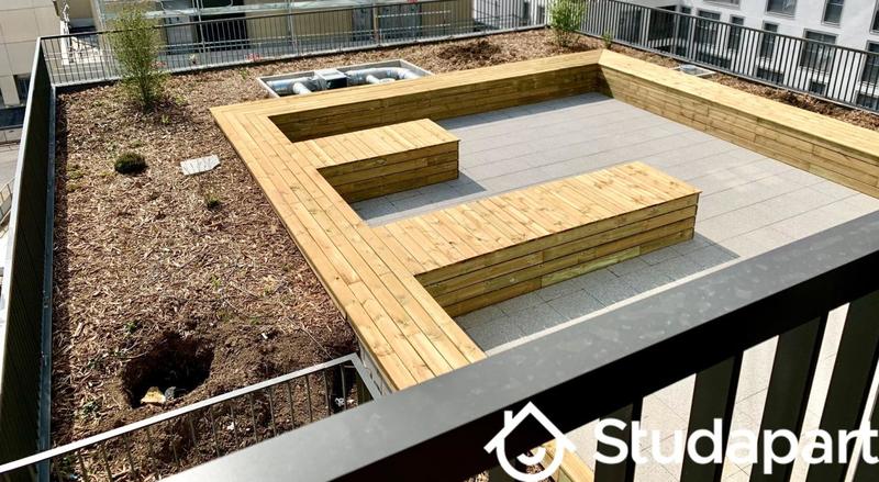 Chambre - 17 m² - 1 pièce