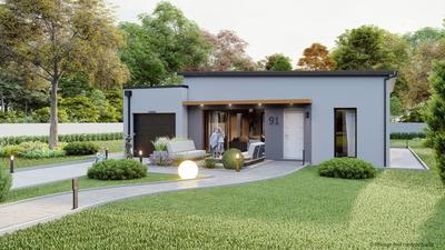 Maison - 92 m² - 5 pièces