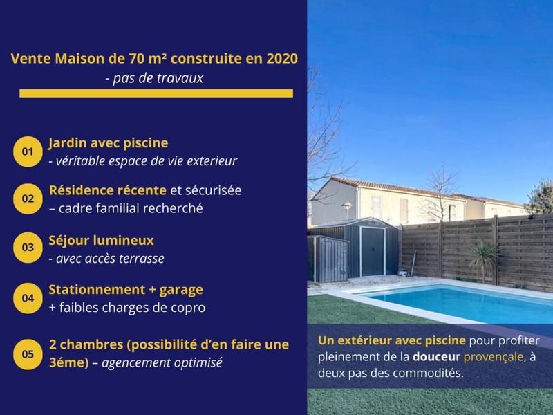 Villa - 70 m² - 3 pièces