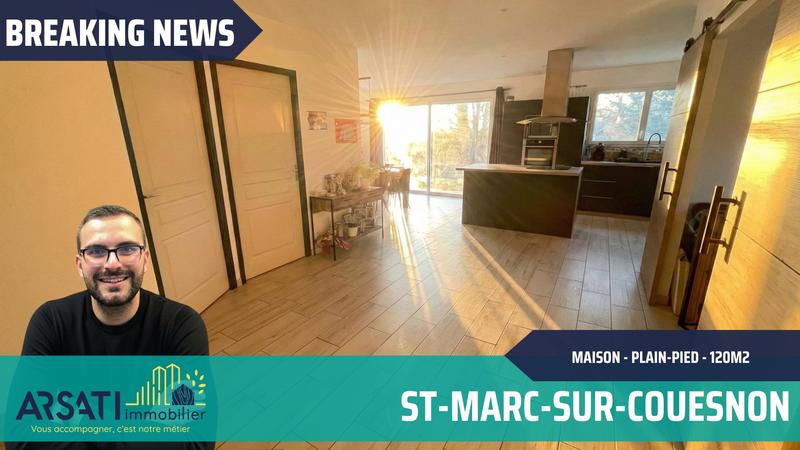 Maison - 120 m² - 5 pièces