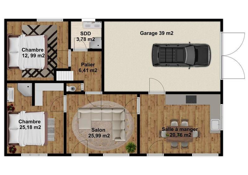 Maison de village - 175 m² - 7 pièces