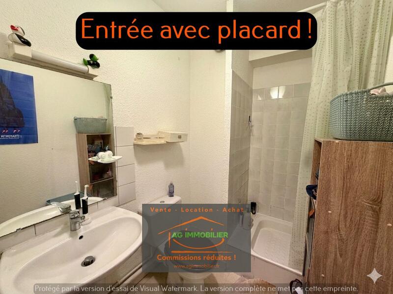 Appartement - 21 m² - 1 pièce