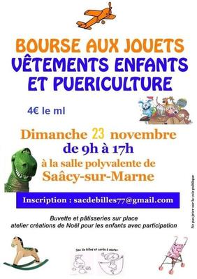Bourse aux jouets et puériculture