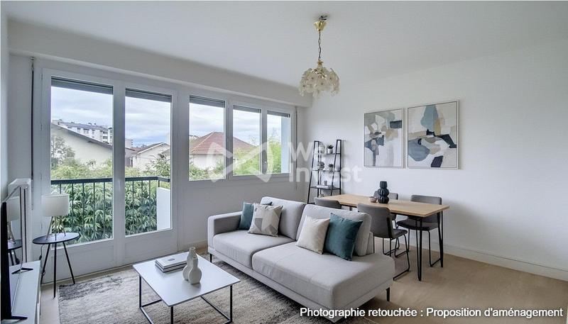 Appartement - 57 m² - 3 pièces