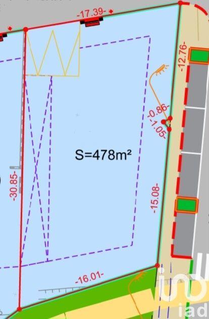 Terrain - 478 m²