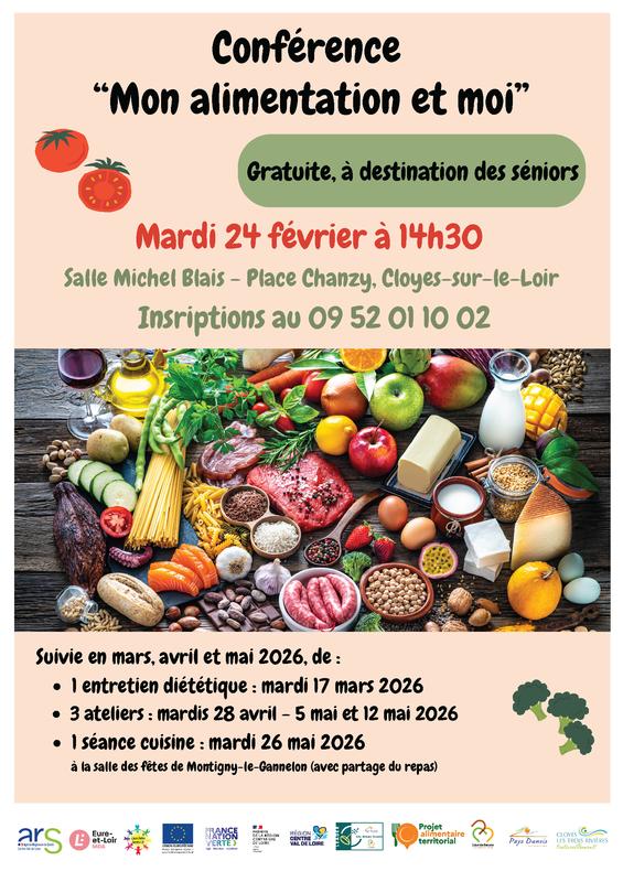 Conférence - Mon alimentation et moi
