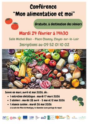 Conférence - Mon alimentation et moi