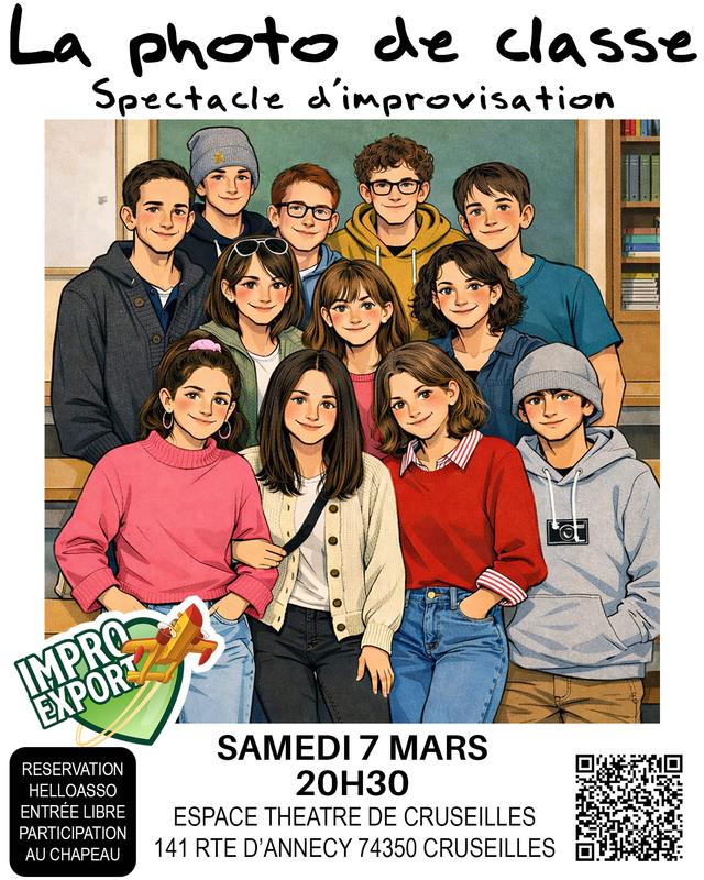 La photo de classe - Impro export