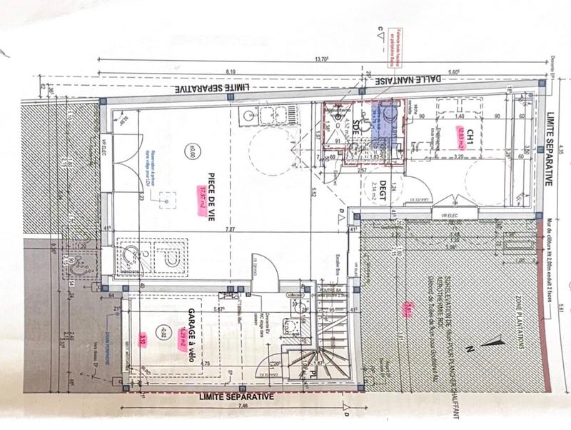 Maison - 72 m² - 3 pièces
