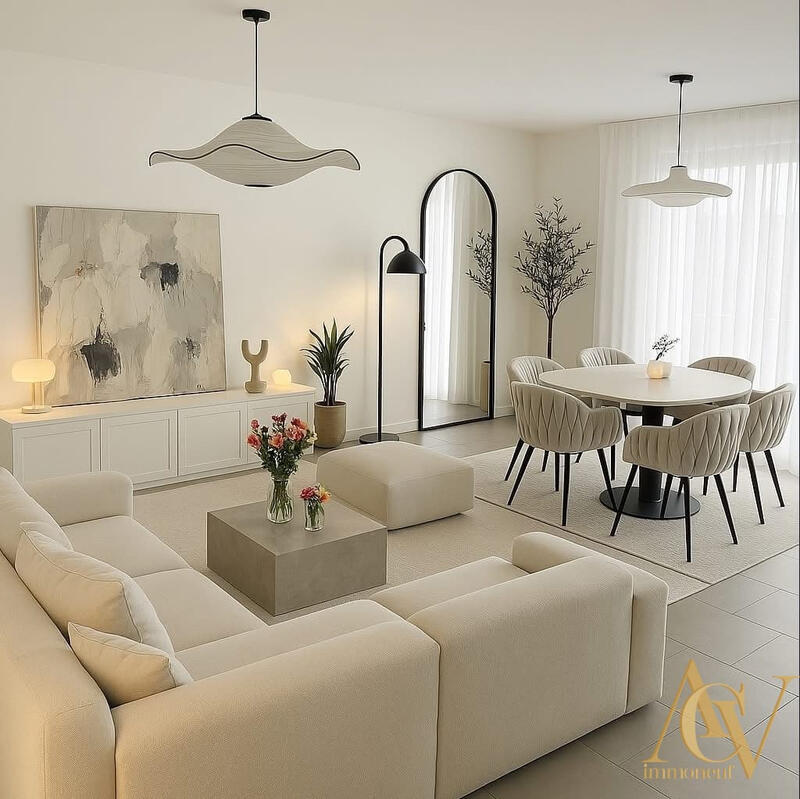 Appartement - 85 m² - 4 pièces