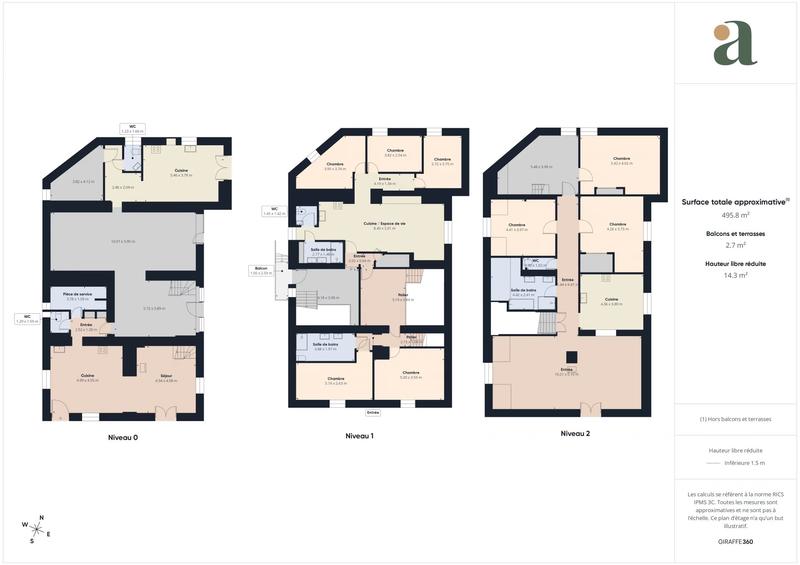 Maison - 433 m² - 16 pièces