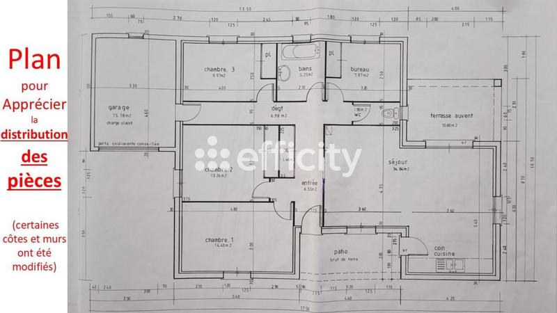 Maison traditionnelle - 120 m² - 5 pièces
