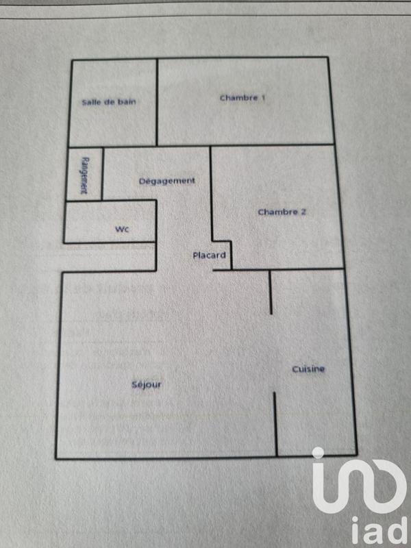 Appartement - 60 m² - 3 pièces