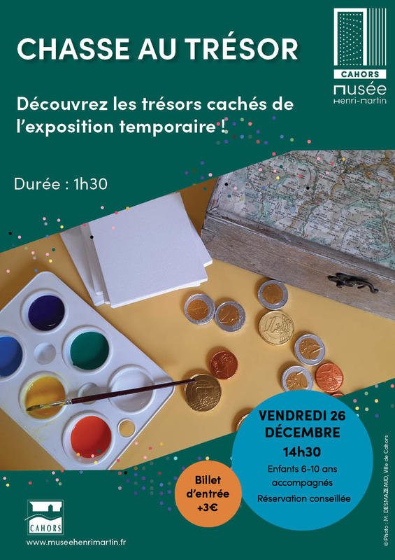 Chasse au trésor au Musée Henri-Martin