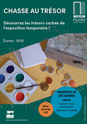 Chasse au trésor au Musée Henri-Martin