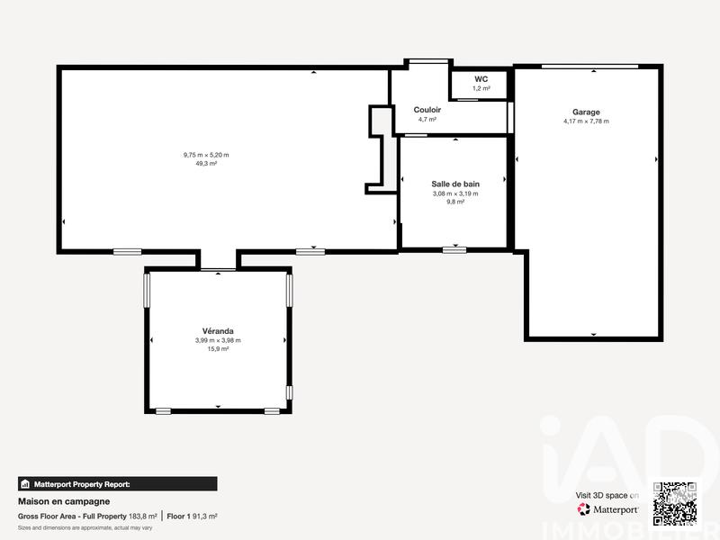 Maison - 116 m² - 5 pièces