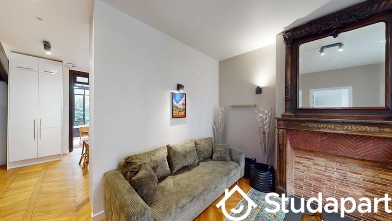 Chambre - 12 m² - 1 pièce