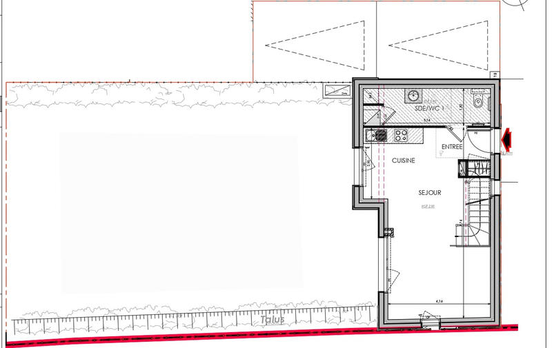 Maison - 73 m² - 3 pièces